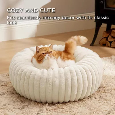 Bedsure® Donut Bolster Dog Bed with Removable Washable Cover - Image 4