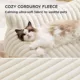 Product Bedsure® Pet Sofa Bed - Fluffy Dog Bed & Cat Couch with Removable Washable Cover