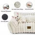 Bedsure® Pet Sofa Bed - Fluffy Dog Bed & Cat Couch with Removable Washable Cover image thumbnail 4