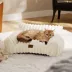 Bedsure® Pet Sofa Bed - Fluffy Dog Bed & Cat Couch with Removable Washable Cover image thumbnail 5