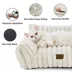Bedsure® Pet Sofa Bed - Fluffy Dog Bed & Cat Couch with Removable Washable Cover image thumbnail 4