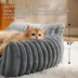 Bedsure® Pet Sofa Bed - Fluffy Dog Bed & Cat Couch with Removable Washable Cover image thumbnail 2