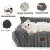 Bedsure® Pet Sofa Bed - Fluffy Dog Bed & Cat Couch with Removable Washable Cover image thumbnail 4
