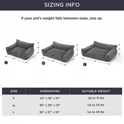 Bedsure® Pet Sofa Bed - Fluffy Dog Bed & Cat Couch with Removable Washable Cover - Image 6