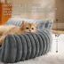 Bedsure® Pet Sofa Bed - Fluffy Dog Bed & Cat Couch with Removable Washable Cover image thumbnail 2