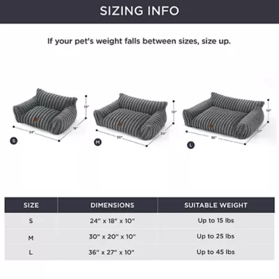 Product Bedsure® Cute & Fluffy Pet Sofa
