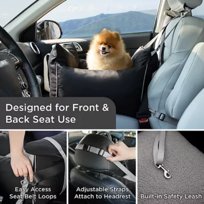 Lesure® Dog Car Seat - Booster Seat for Small Dogs - Image 2