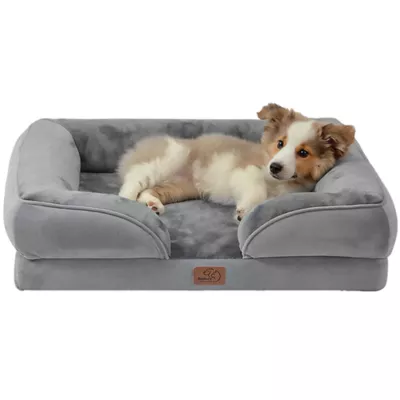 Bedsure® Orthopedic Bolster Dog Sofa Bed, Washable Large Dog Bed Waterproof - Image 1