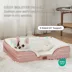 Bedsure® Orthopedic Bolster Dog Sofa Bed, Washable Large Dog Bed Waterproof image thumbnail 3