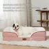 Bedsure® Orthopedic Bolster Dog Sofa Bed, Washable Large Dog Bed Waterproof image thumbnail 4