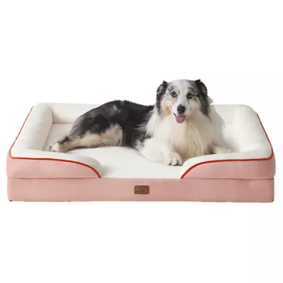 Bedsure® Orthopedic Bolster Dog Sofa Bed, Washable Large Dog Bed Waterproof - Image 1