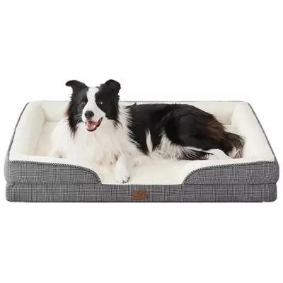 Bedsure® Orthopedic Bolster Dog Sofa Bed, Washable Large Dog Bed Waterproof - Image 1