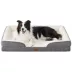 Bedsure® Orthopedic Bolster Dog Sofa Bed, Washable Large Dog Bed Waterproof image thumbnail 1