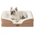 Bedsure® Orthopedic Bolster Dog Sofa Bed, Washable Large Dog Bed Waterproof image thumbnail 1