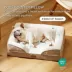 Bedsure® Orthopedic Bolster Dog Sofa Bed, Washable Large Dog Bed Waterproof image thumbnail 2