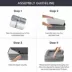 Bedsure® Orthopedic Bolster Dog Sofa Bed, Washable Large Dog Bed Waterproof image thumbnail 5
