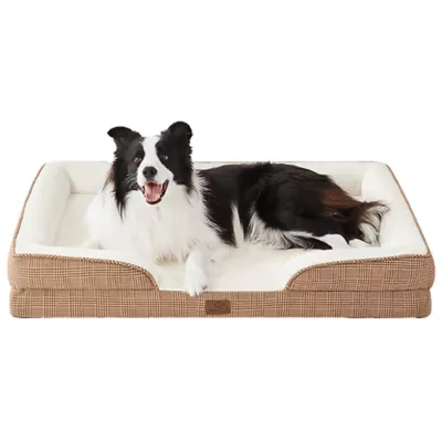 Bedsure® Orthopedic Bolster Dog Sofa Bed, Washable Large Dog Bed Waterproof - Image 1
