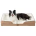 Bedsure® Orthopedic Bolster Dog Sofa Bed, Washable Large Dog Bed Waterproof image thumbnail 1