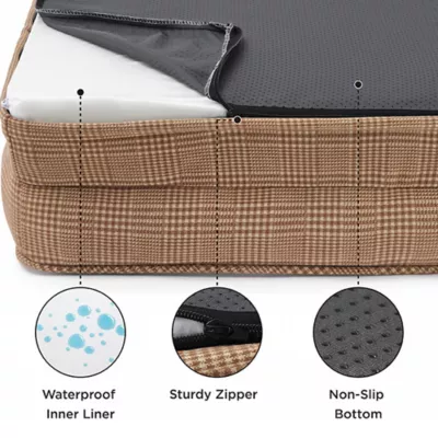 Bedsure® Orthopedic Bolster Dog Sofa Bed, Washable Large Dog Bed Waterproof - Image 4