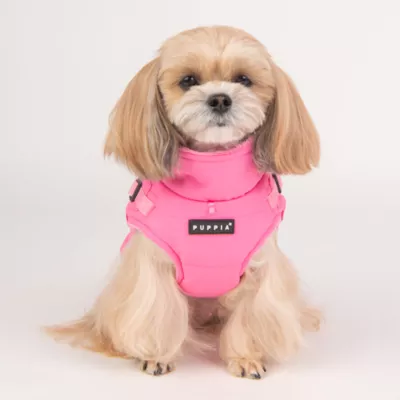 Puppia® Wilkes Winter No-Pull Dog Harness Coat - Beige, Navy, Pink, Wine, S-XXL - Image 3