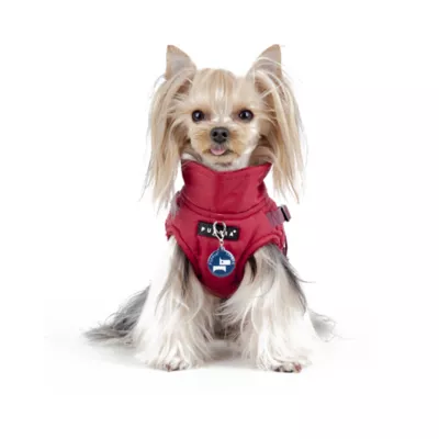Puppia® Wilkes Winter No-Pull Dog Harness Coat - Beige, Navy, Pink, Wine, S-XXL - Image 3