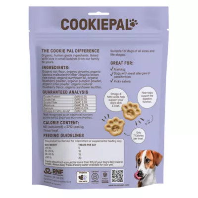 Cookie Pal All Life Stages Soft & Chewy Dog Treats - Blueberry & Pumpkin 3.5 oz - Image 2