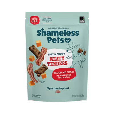 Shameless Bacon Me Crazy All Life Stages Meaty Dog Treat - Bacon 8 oz - Image 1
