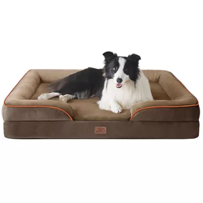 Bedsure® Orthopedic Bolster Dog Sofa Bed, Washable Large Dog Bed Waterproof - Image 1