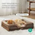 Bedsure® Orthopedic Bolster Dog Sofa Bed, Washable Large Dog Bed Waterproof image thumbnail 2