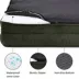 Bedsure® Orthopedic Bolster Dog Sofa Bed, Washable Large Dog Bed Waterproof image thumbnail 2
