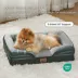 Bedsure® Orthopedic Bolster Dog Sofa Bed, Washable Large Dog Bed Waterproof image thumbnail 3