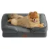 Bedsure® Orthopedic Bolster Dog Sofa Bed, Washable Large Dog Bed Waterproof image thumbnail 1