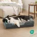Bedsure® Orthopedic Bolster Dog Sofa Bed, Washable Large Dog Bed Waterproof image thumbnail 3