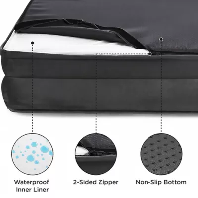 Product Bedsure® Orthopedic Bolster Dog Sofa Bed, Washable Large Dog Bed Waterproof