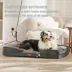 Bedsure® Orthopedic Bolster Dog Sofa Bed, Washable Large Dog Bed Waterproof image thumbnail 4
