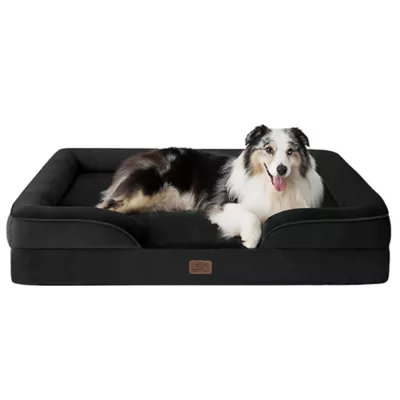 Bedsure® Orthopedic Bolster Dog Sofa Bed, Washable Large Dog Bed Waterproof - Image 1