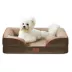 Bedsure® Orthopedic Bolster Dog Sofa Bed, Washable Large Dog Bed Waterproof image thumbnail 1