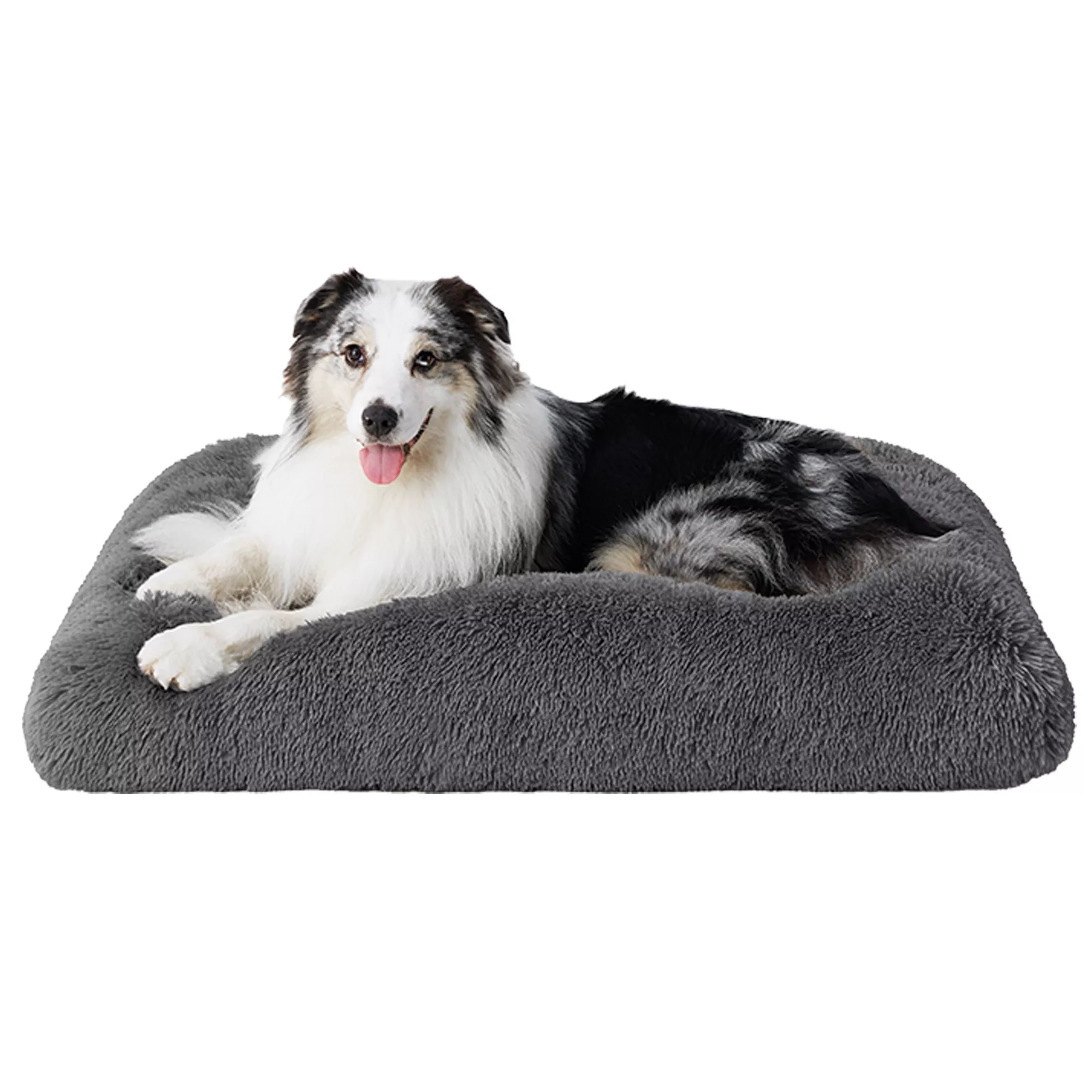 Bedsure® Plush Calming Crate Dog Bed, Washable