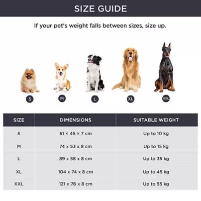Product Bedsure® Pliush Calming Crate Dog Bed, Washable
