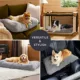 Product Bedsure® Plush Calming Crate Dog Bed, Washable