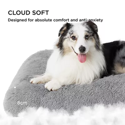 Bedsure® Plush Calming Crate Dog Bed, Washable - Image 3