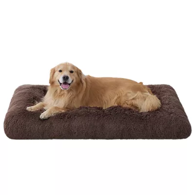 Bedsure® Plush Calming Crate Dog Bed, Washable - Image 1