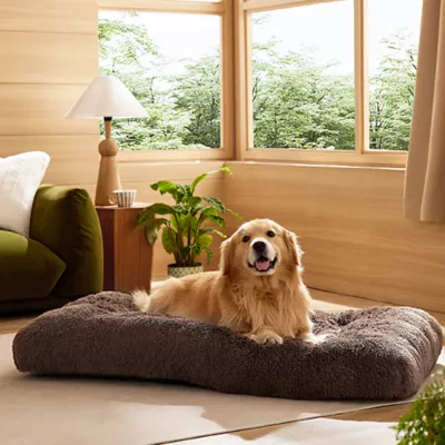 Bedsure® Plush Calming Crate Dog Bed, Washable - Image 7