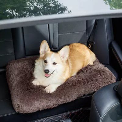 Product Bedsure® Plush Calming Crate Dog Bed, Washable