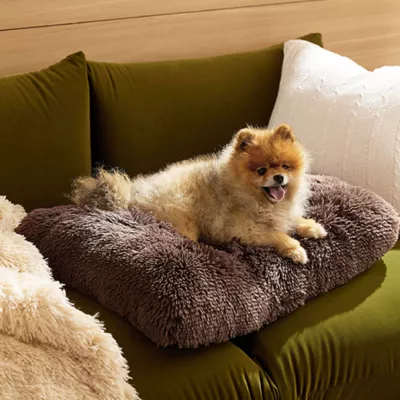 Product Bedsure® Pliush Calming Crate Dog Bed, Washable