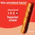 Hartz Oinkies Smoked Twists Rawhide-Free All Life Stages Dog Chews - Smoked Pork 20 ct 40 oz image thumbnail 6