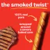 Hartz Oinkies Smoked Twists Rawhide-Free All Life Stages Dog Treats - Smoked Pork 10 ct 20 OZ image thumbnail 3