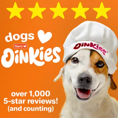 Product Hartz Oinkies Hearty Twists Rawhide-Free All Life Stages Dog Chew - Chicken & Sweet Potato 24 ct