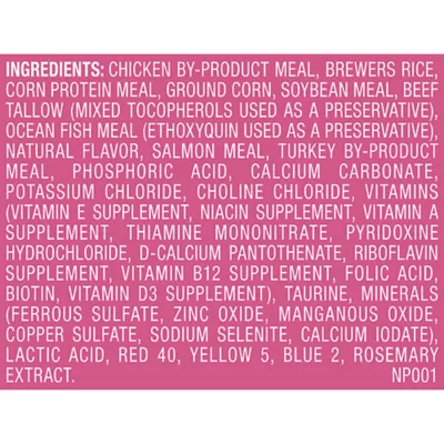 Meow Mix® Kitten Li'l Nibbles® Dry Cat Food - Chicken,Turkey,Salmon,Ocean Fish - Image 6