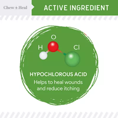 Chew + Heal Wounds + Sores HOCL Wound Care Spray for Dogs and Cats - Image 2